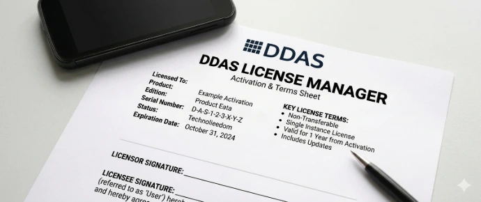 A universal, company‑wide licensing engine